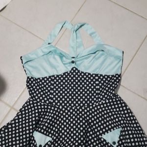 Pinup/Rockabilly halter Dress